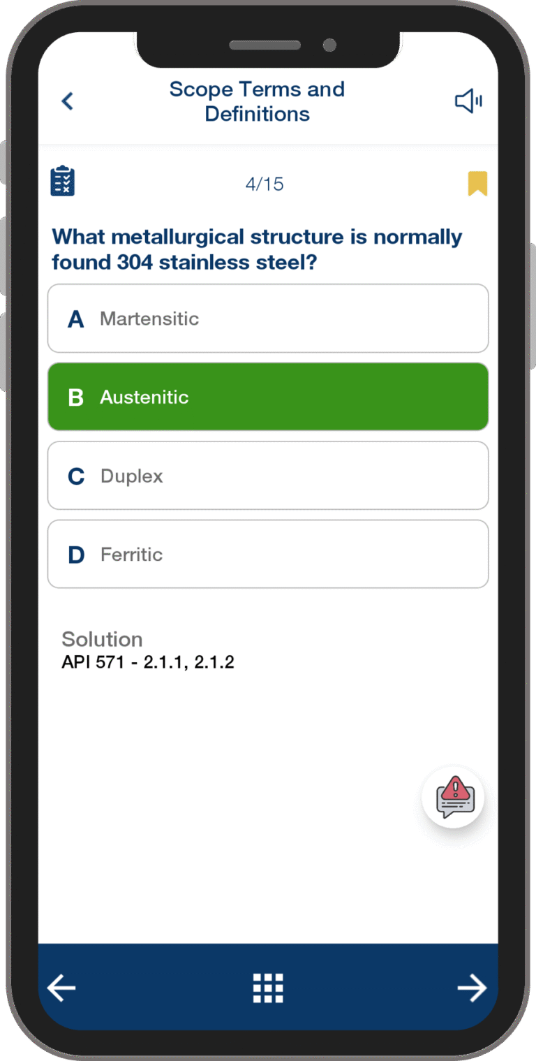 API 571 questions